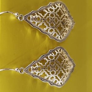 SOLD Kendra Scott Addie earrings in gold.